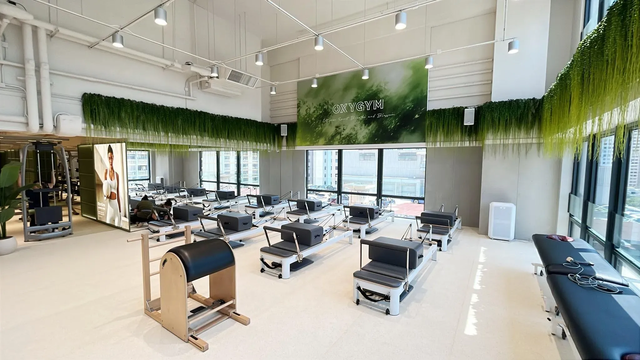 專業普拉提塑身區域