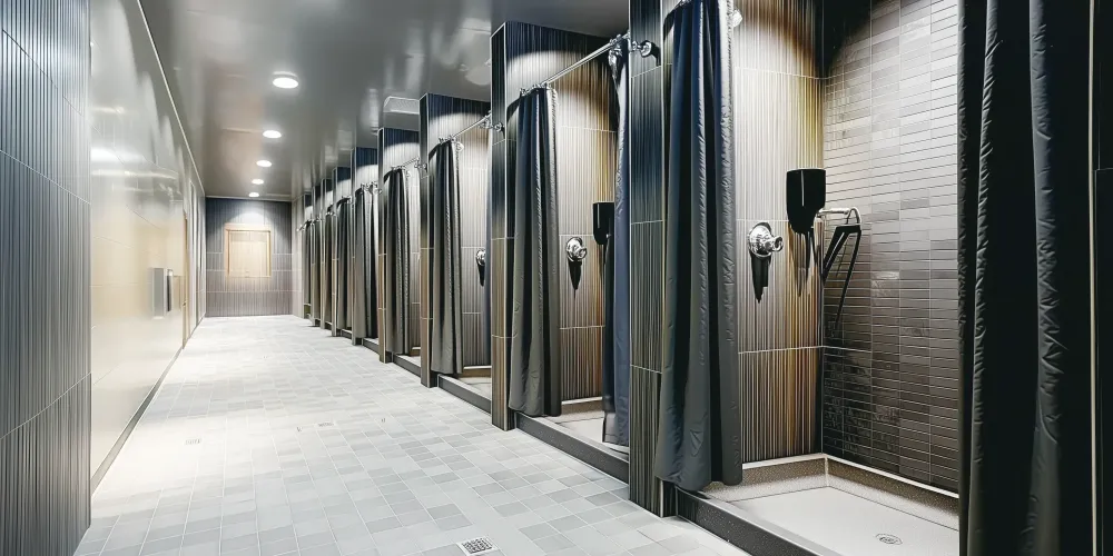 獨立淋浴間展示